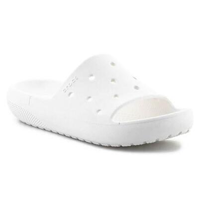 Chanclas Mujer Crocs Classic Slide V2 Blanco
