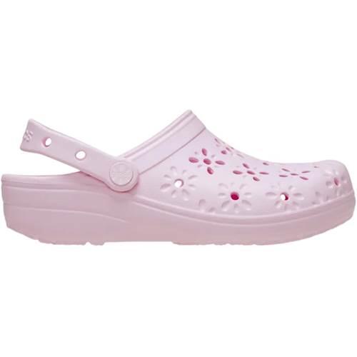 Chaussures universel femmes Crocs Classic Floral Cut Out Clog 3/5