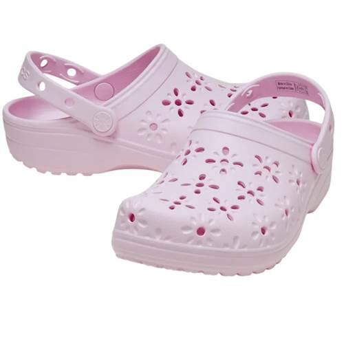 Chaussures universel femmes Crocs Classic Floral Cut Out Clog 4/5