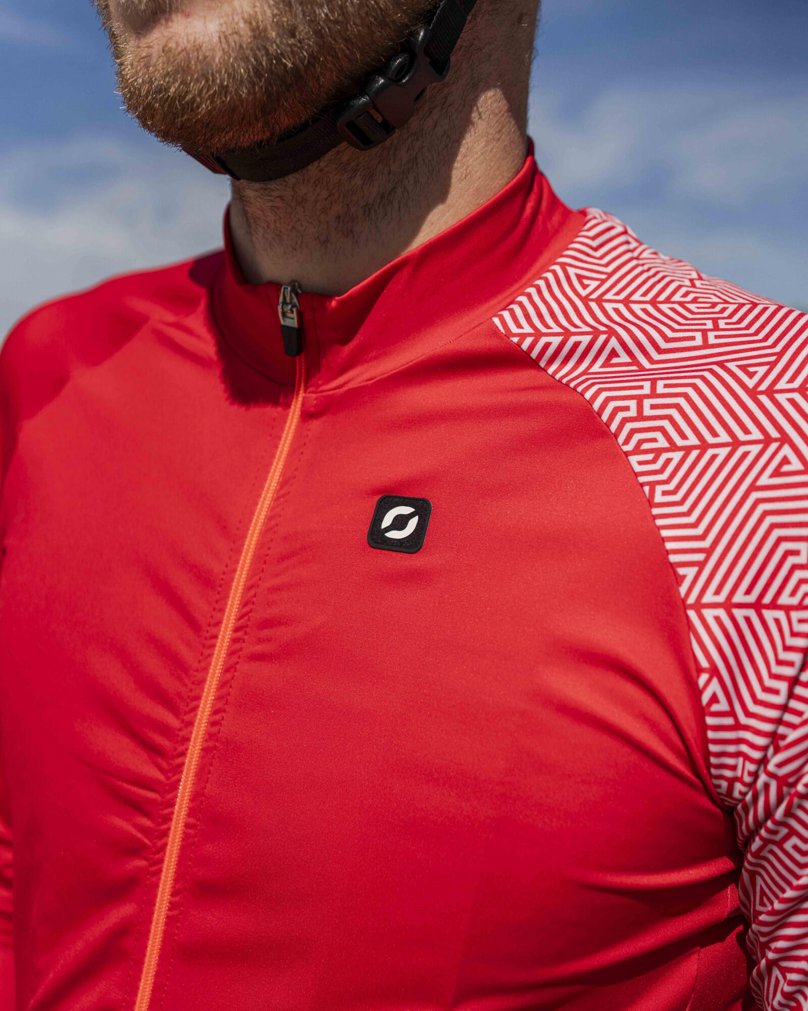 Maillot vélo manches longues unisexe - ROCH BASALTE 5/6