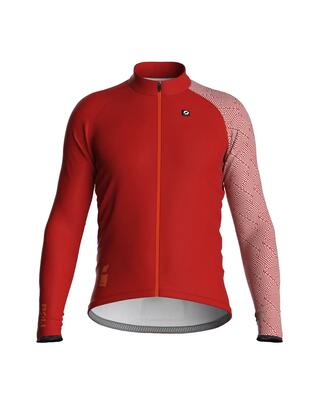 Unisex fietsshirt met lange mouwen - roch basalte