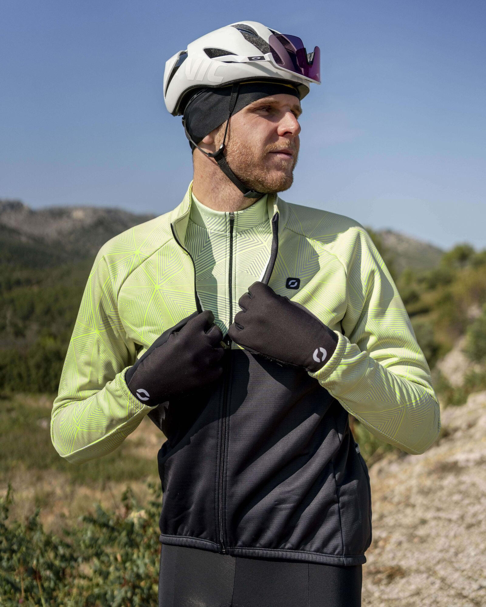 Veste vélo thermique mi-saison unisexe - WADES AXIOME 3/6