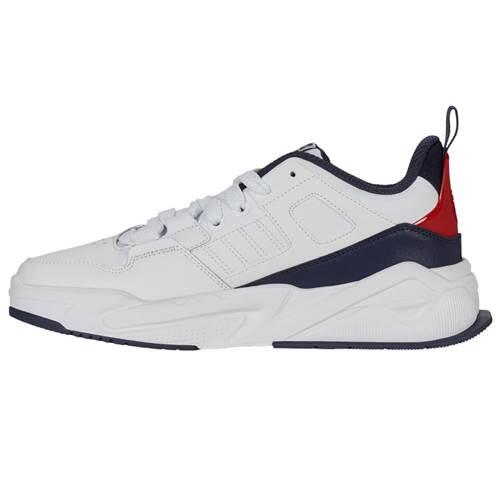 Zapatilla K-SWISS Techna Trainer hombre, blanco, azul oscuro, rojo 5/5