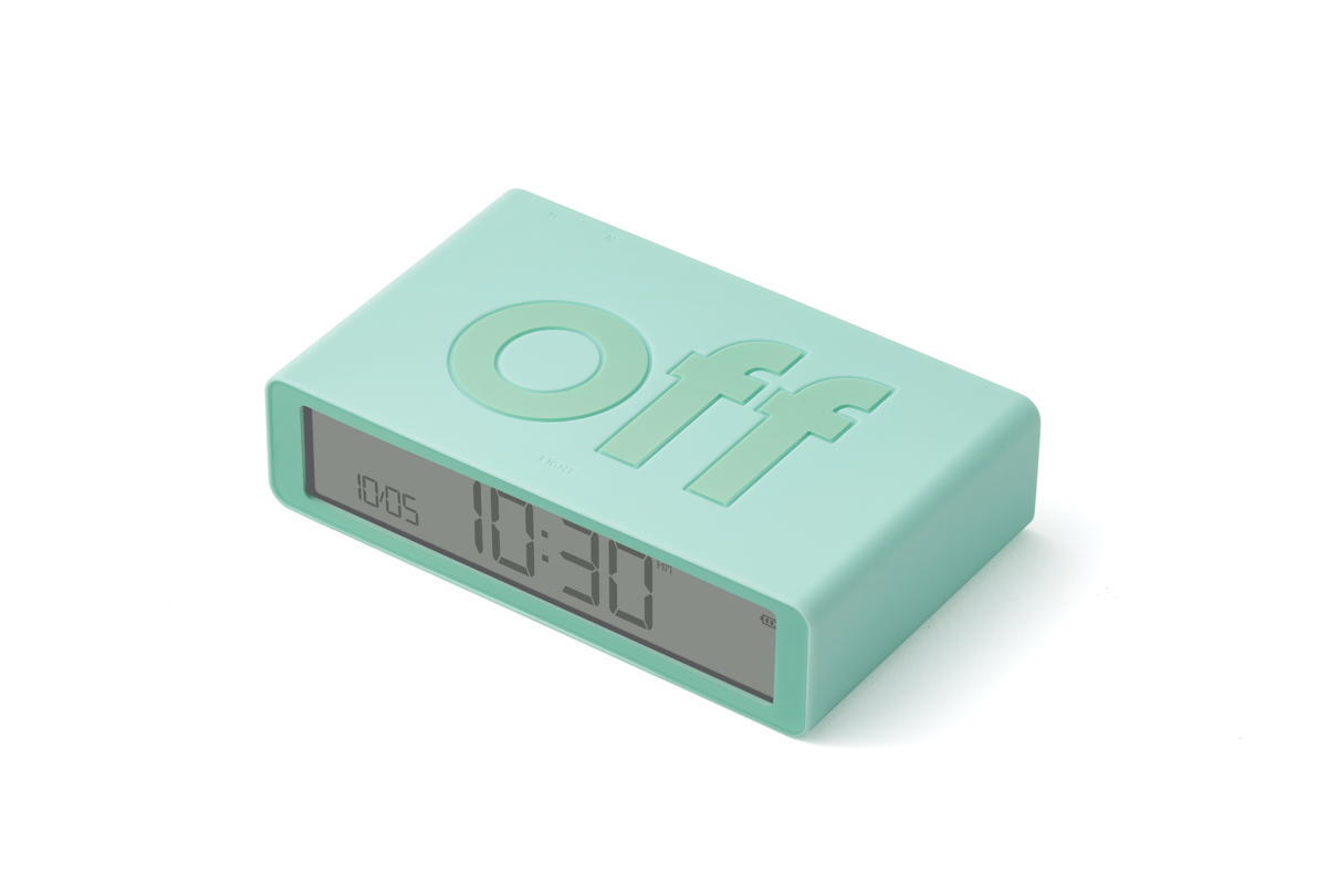 Despertador Lexon FLIP Classic menta 4/7