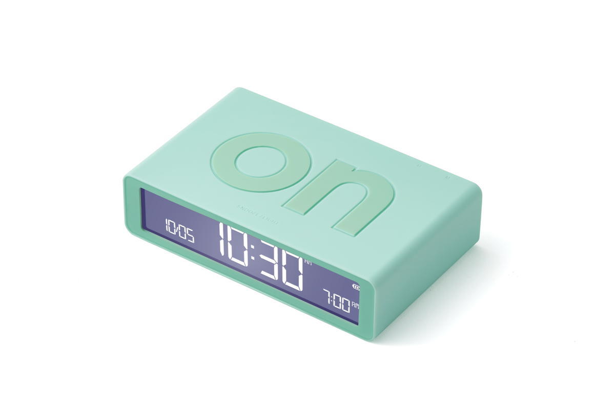 Despertador Lexon FLIP Classic menta 3/7