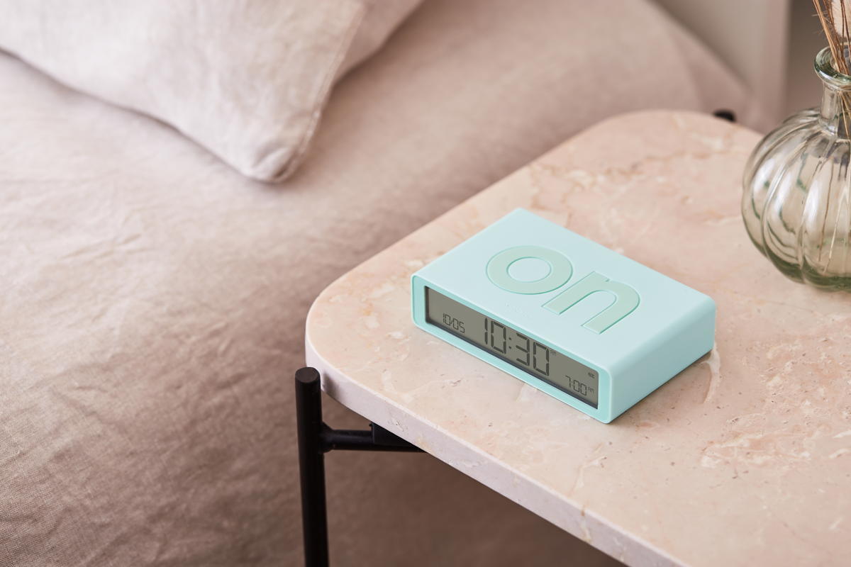 Despertador Lexon FLIP Classic menta 6/7