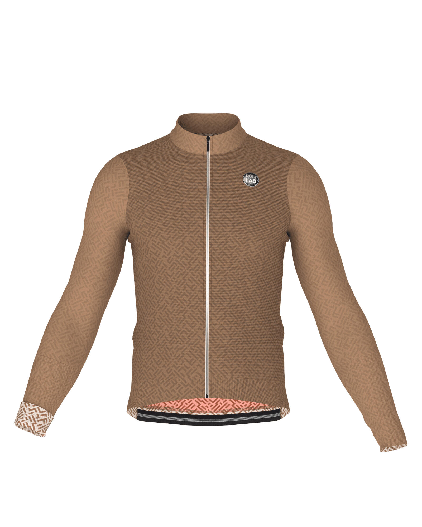 Maillot vélo manches longues unisexe - FANFAN POLI LAB 4/6