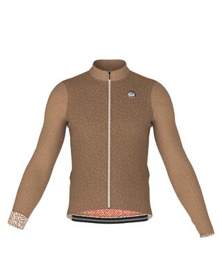 Unisex fietsshirt met lange mouwen - fanfan poli lab