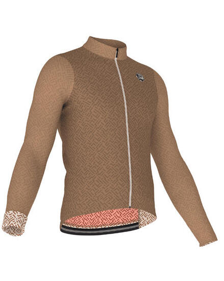 Maillot vélo manches longues unisexe - FANFAN POLI LAB