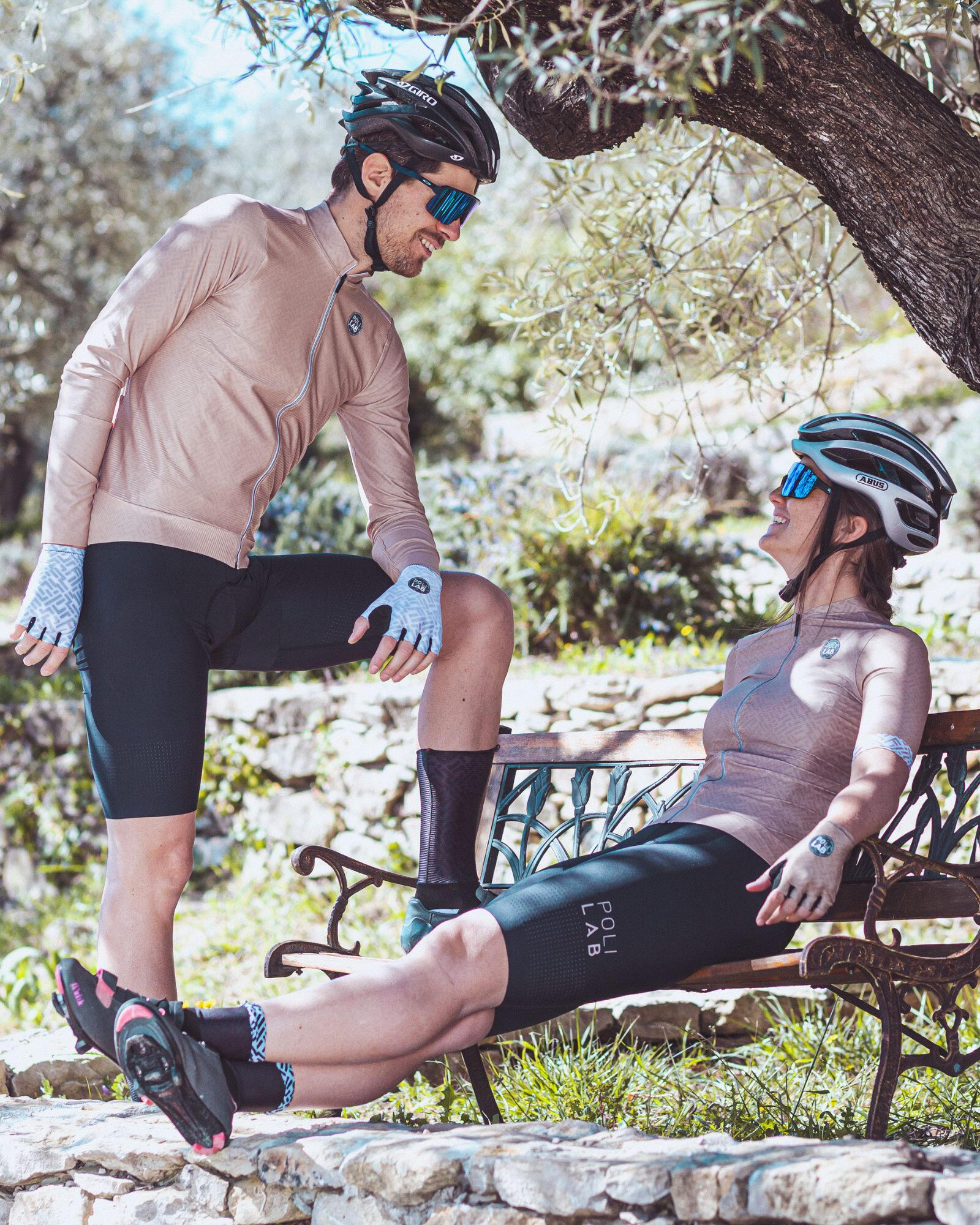Maillot vélo manches longues unisexe - FANFAN POLI LAB 2/6