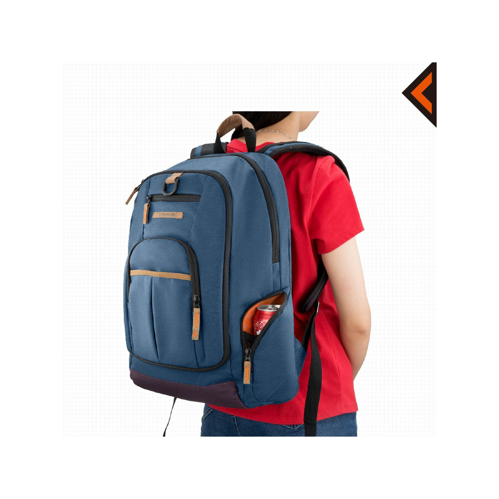 Sac à dos - Kingcamp - Modèle Arches - Bleu - 35 x 15 x 48 cm 5/6