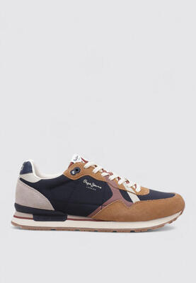 Zapatillas Deportivas Hombre Pepe Jeans BRIT COVER M Marrón