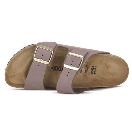 Birkenstock Arizona nubuck vervaagd paars 4/7