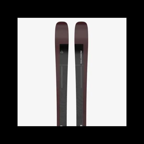 SALOMON Skis STANCE 90 -BLACK/BURGANDY