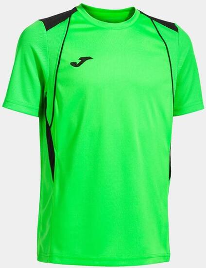 Maillot Manches Courtes Football Enfants Joma Championship VII Vert Fluo