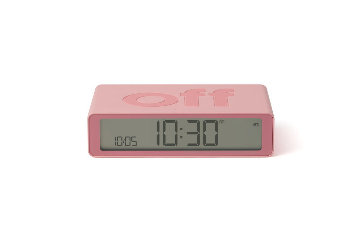 Despertador Lexon FLIP Classic rosa 2/7