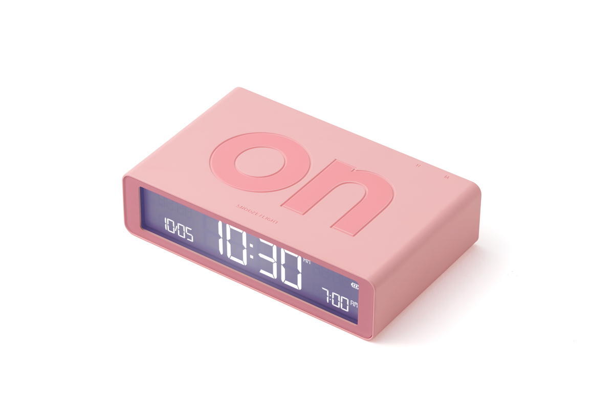 Despertador Lexon FLIP Classic rosa 3/7