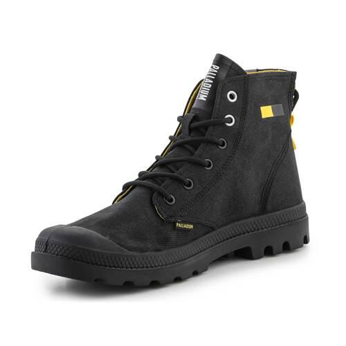 Chaussures universel unisex Palladium Pampa Surplus Black 3/5