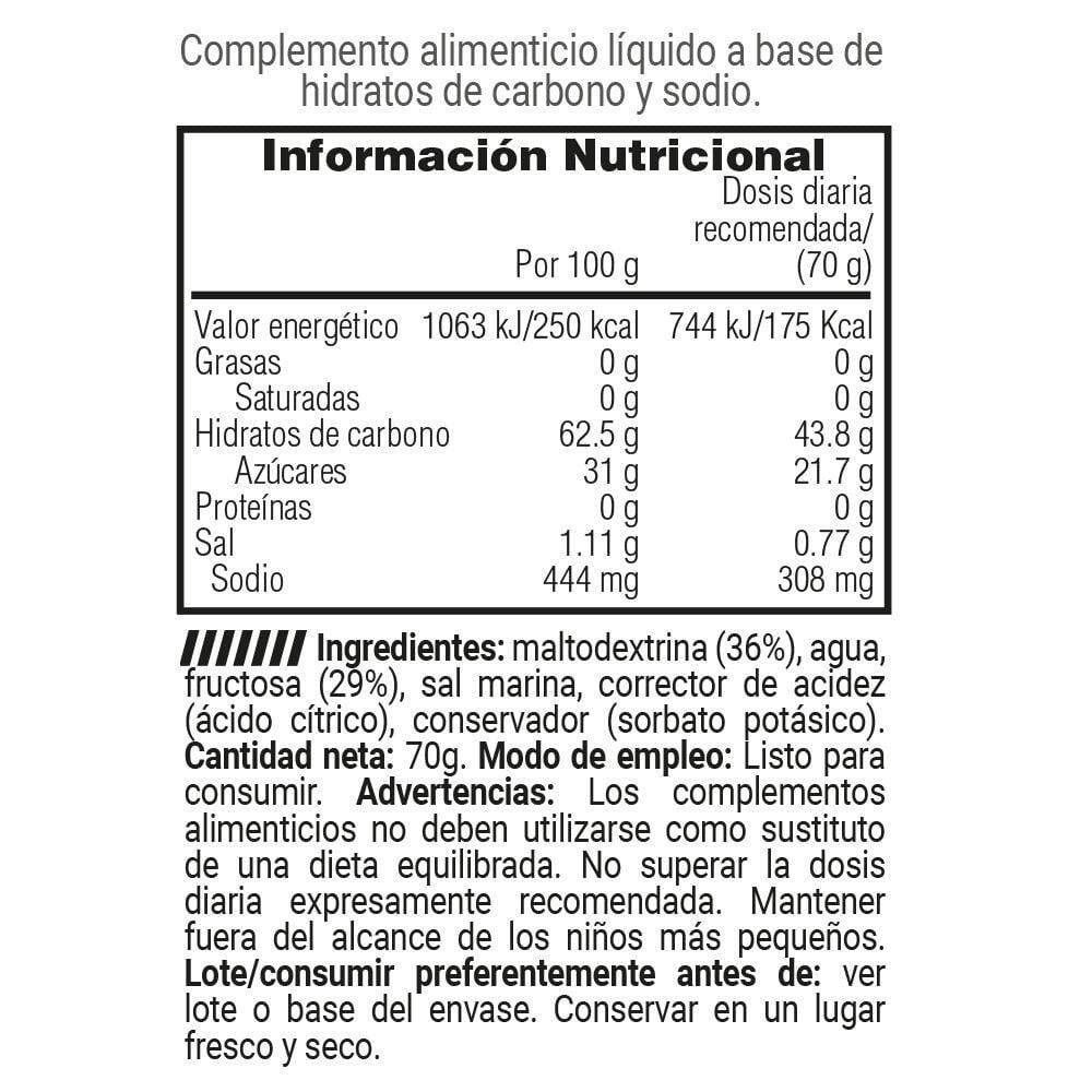 Carbo Gel PRO - 70g Neutro MASMUSCULO 4/4