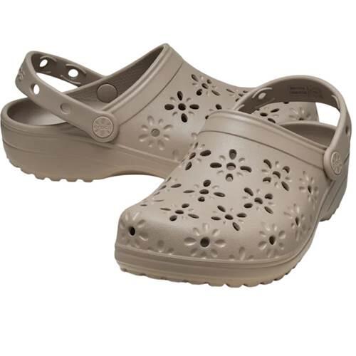 Sapatilhas para mulher Crocs Classic Floral Cut Out Clog 3/5