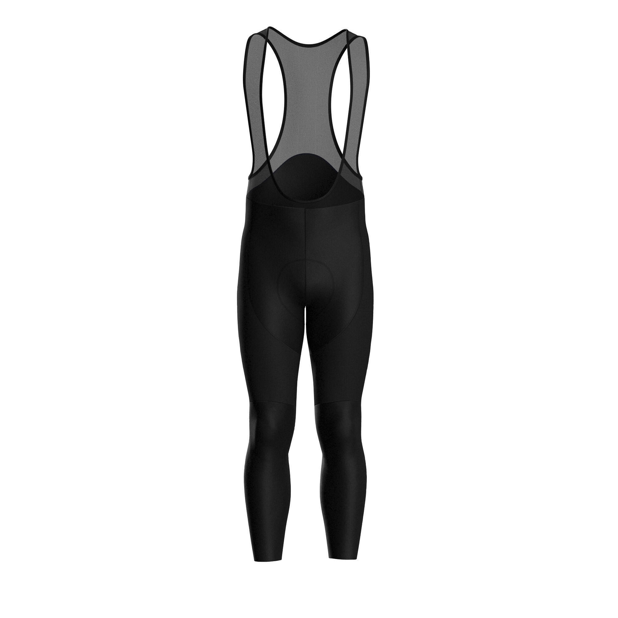 Poli - Collant Cycliste À bretelles Premium Unisexe - Ryley Black Edition - Cuissard De Vélo À Bretelles - Noir - 48 Xl - Decathlon