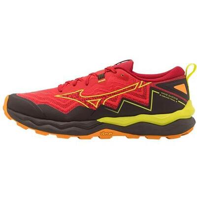 Mizuno Wave Daichi 9 Trailrunning-Schuhe Rot/Gelb Herren