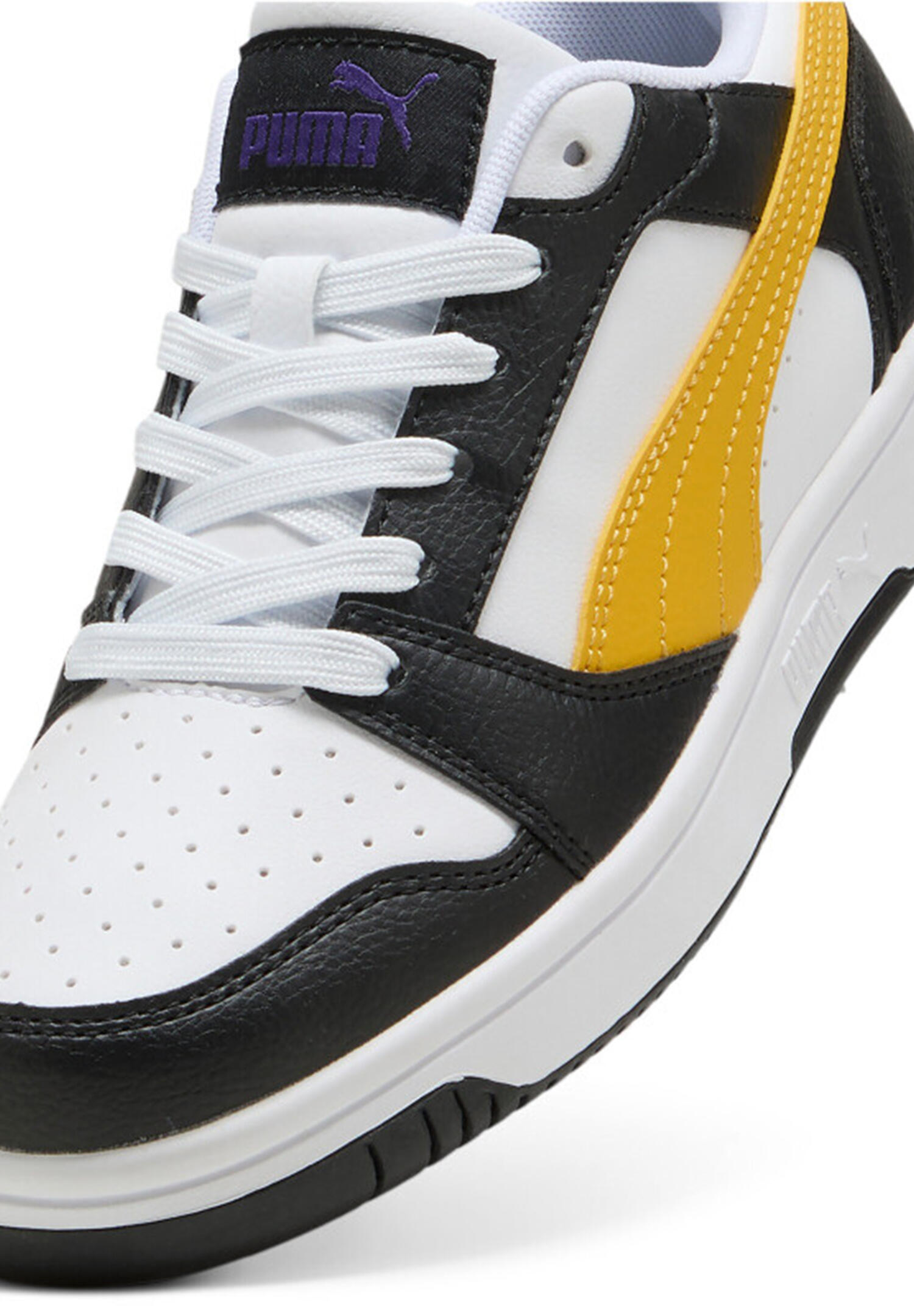 Zapatilla Rebound V6 Lo Jr Talla 38 - 393833-23 Negro 3/7