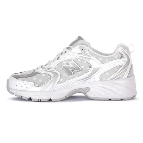 New Balance 530 Silver Metallic Polka Dots 3/6