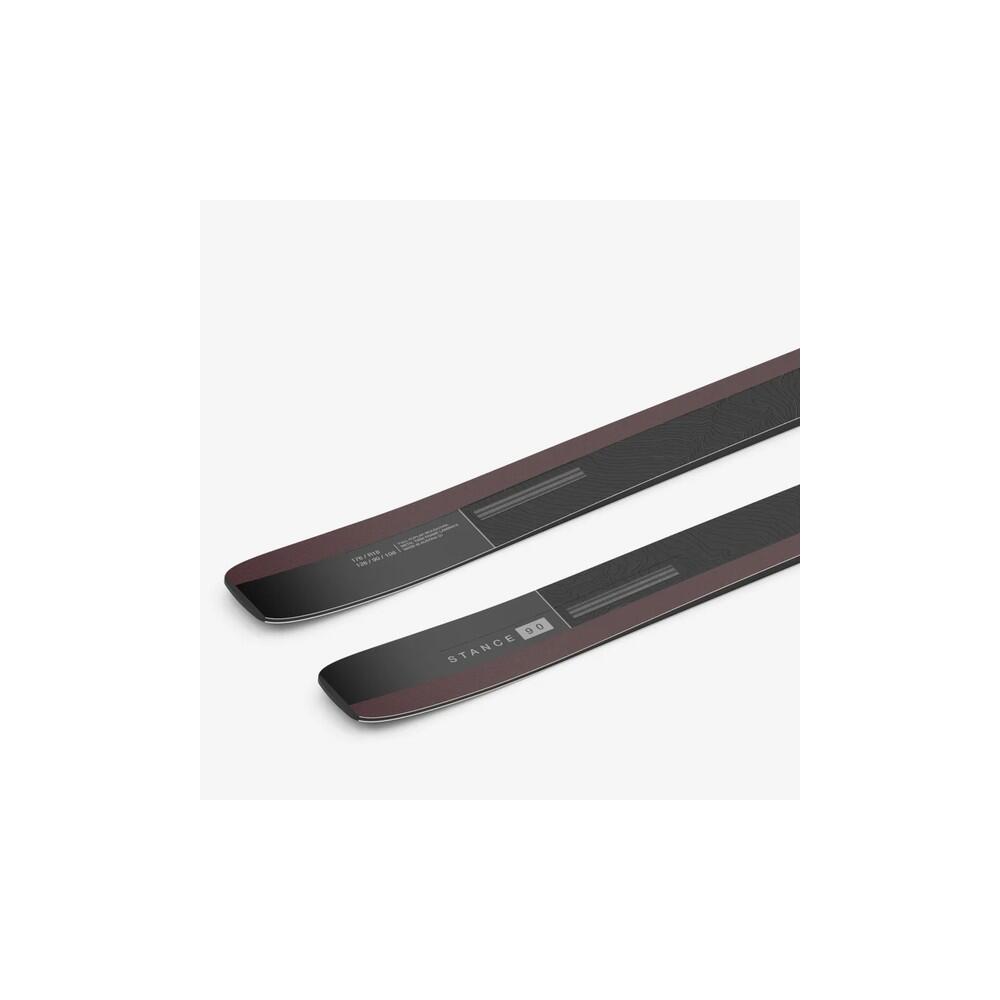 SALOMON Skis STANCE 90 -BLACK/BURGANDY 5/5