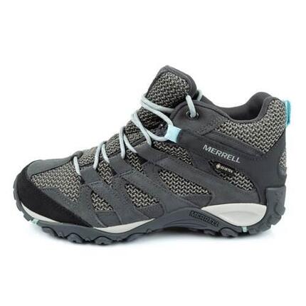 Chaussures Outdoor Merrell Alverstone Mid Gtx Storm Femme Gris