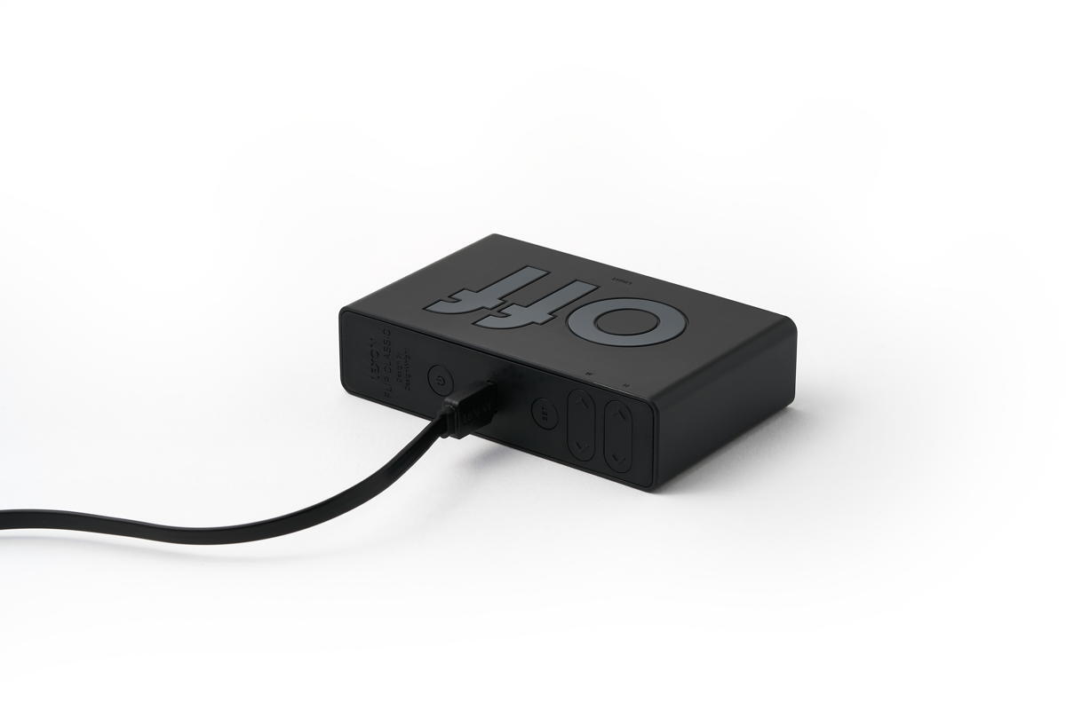 Despertador Lexon FLIP Classic preto 5/7