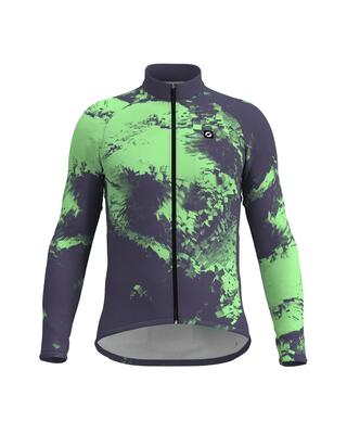 Unisex fietsshirt met lange mouwen - allos pyrite
