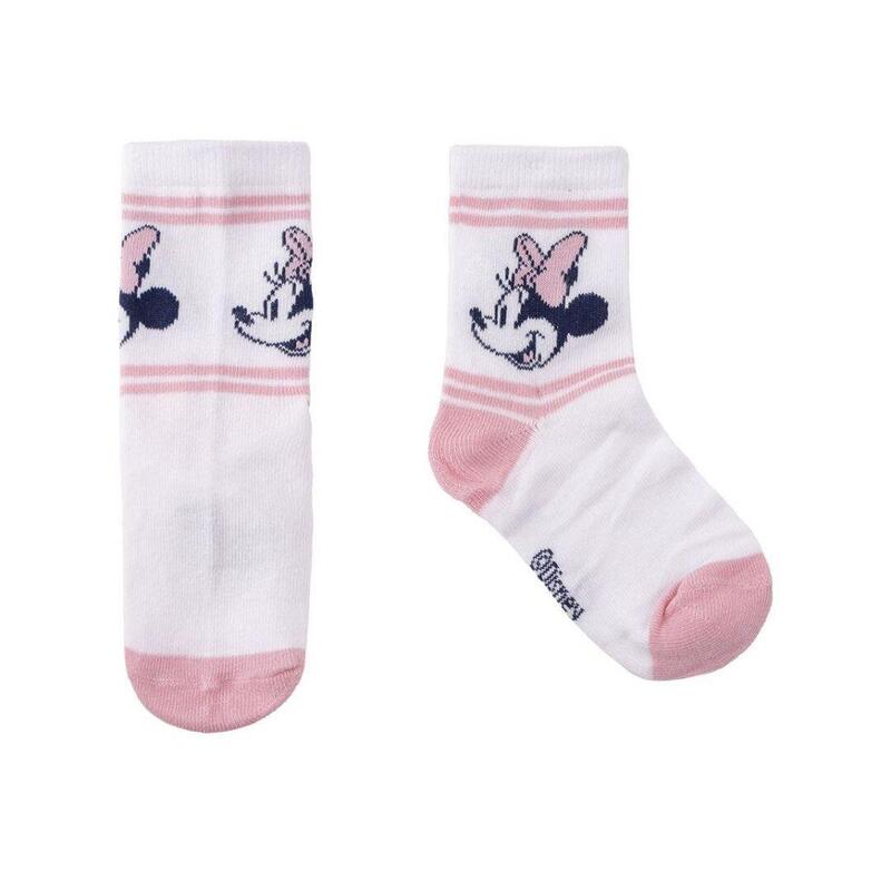 Set 3 perechi de șosete, mărimea 23-26 EU, Cerda, Minnie Mouse