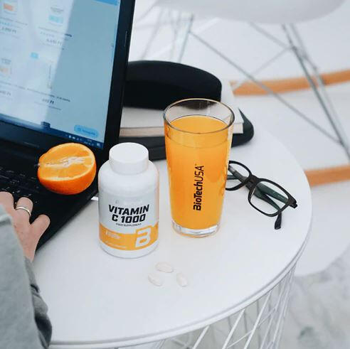 Vitamin C 1000 Bioflavonoide – 250 Tabletten Biotech USA 4/6