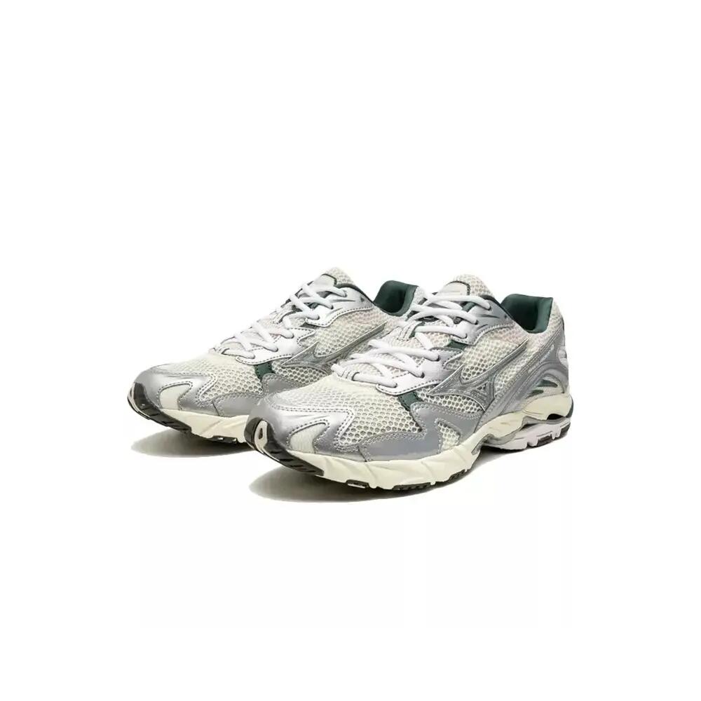 Buty Mizuno Wave Rider 10 Białe/Szare/Zielone 4/5