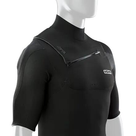ION Wetsuit Protection Suit 3/2 SS Frontzip Zwart 3/7