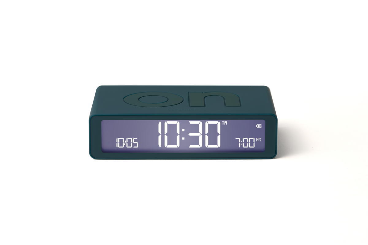 LEXON Despertador Lexon FLIP Classic azul