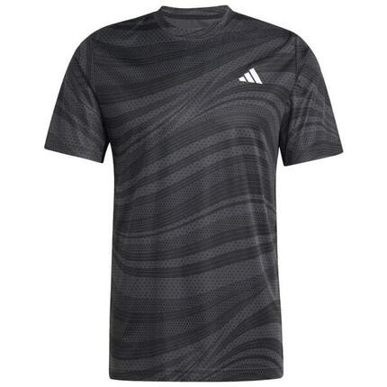 T-shirt homme adidas Club Graphic noir