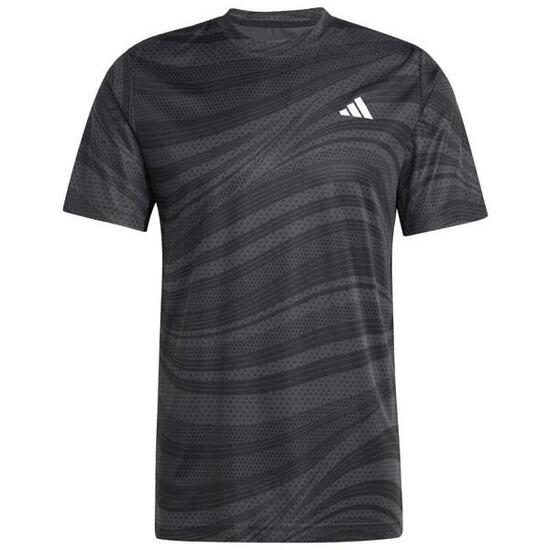 T-shirt homme adidas Club Graphic noir