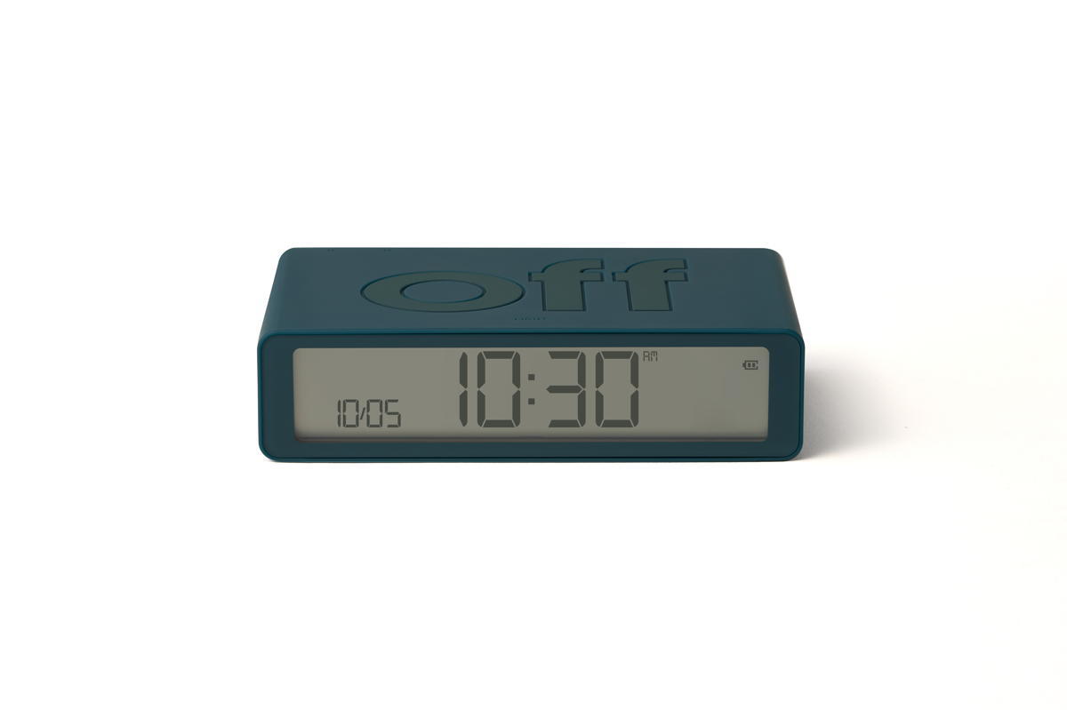 Despertador Lexon FLIP Classic azul 2/7