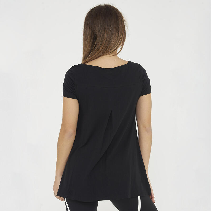Femei Fitness T-Shirt Negru Callisto