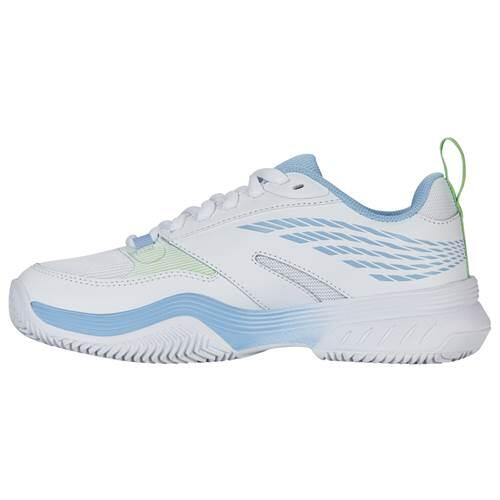 Femme Tennis Chaussures de tennis SPEEDEX CLAY WHITE/DUTCH CANAL/PARADISE GREEN 5/5