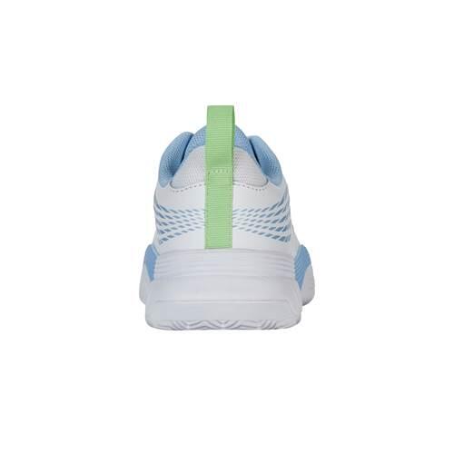 Femme Tennis Chaussures de tennis SPEEDEX CLAY WHITE/DUTCH CANAL/PARADISE GREEN 4/5