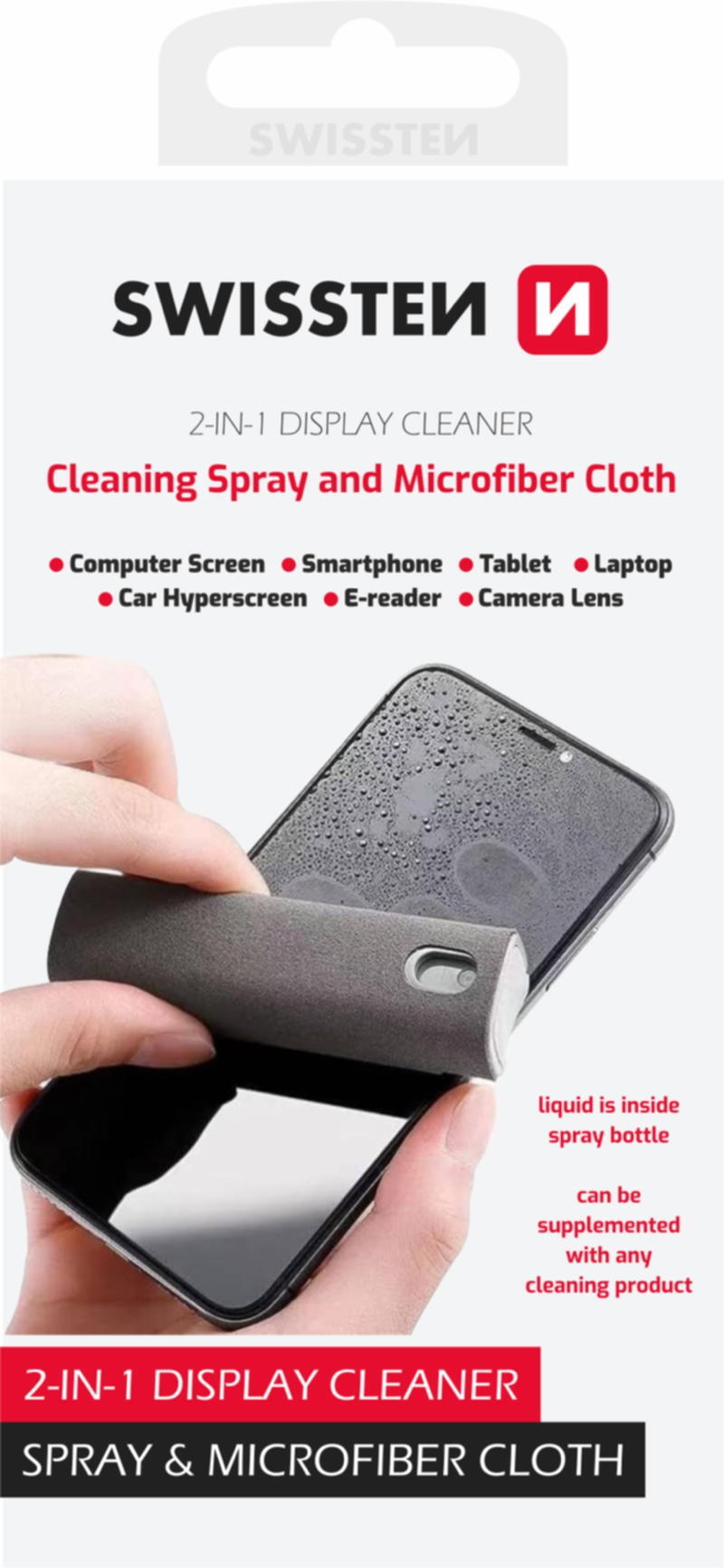 Swissten Display Cleaner 2in1 6/6