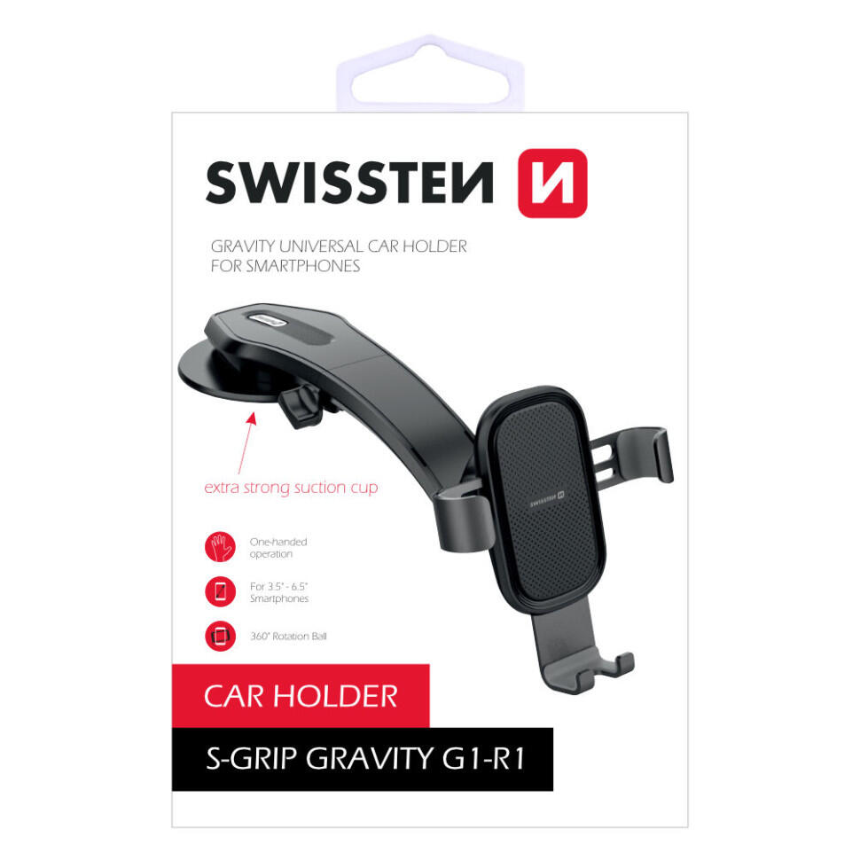 Suporte Swissten Gravity Car Holder S-Grip G1-R1 2/3