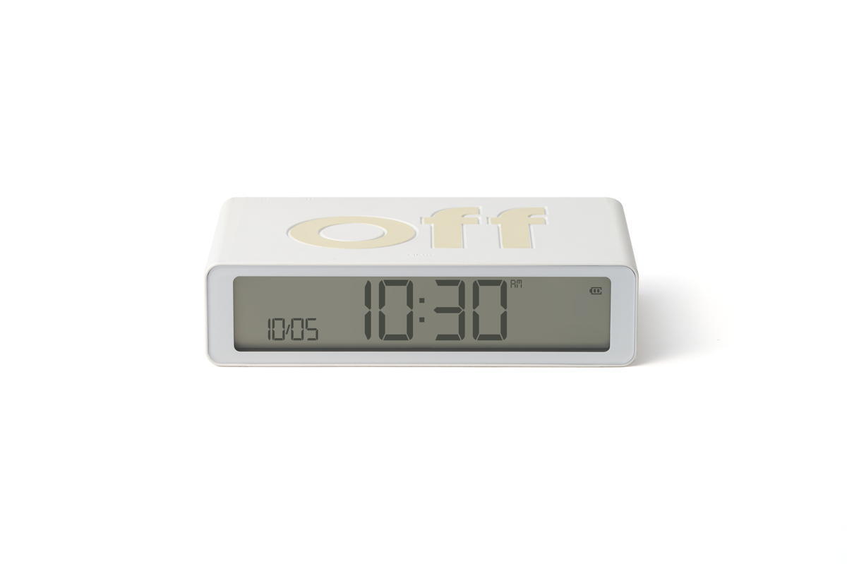 Despertador Lexon FLIP Classic branco 2/7