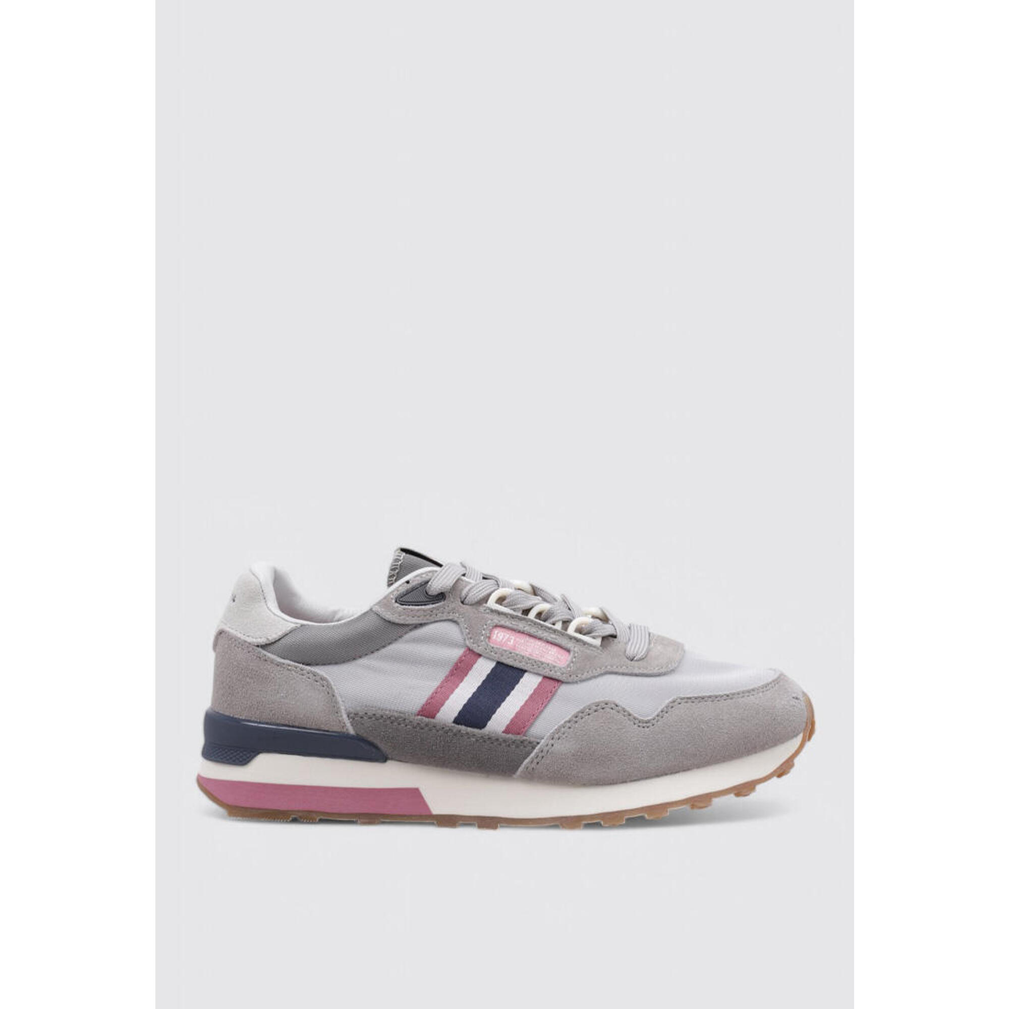 Pepe Jeans - Chaussure De Randonnée Baskets Femme Pepe Jeans Kingston Heritage W Ros - Baskets - Bleu|rose - 39 - Decathlon