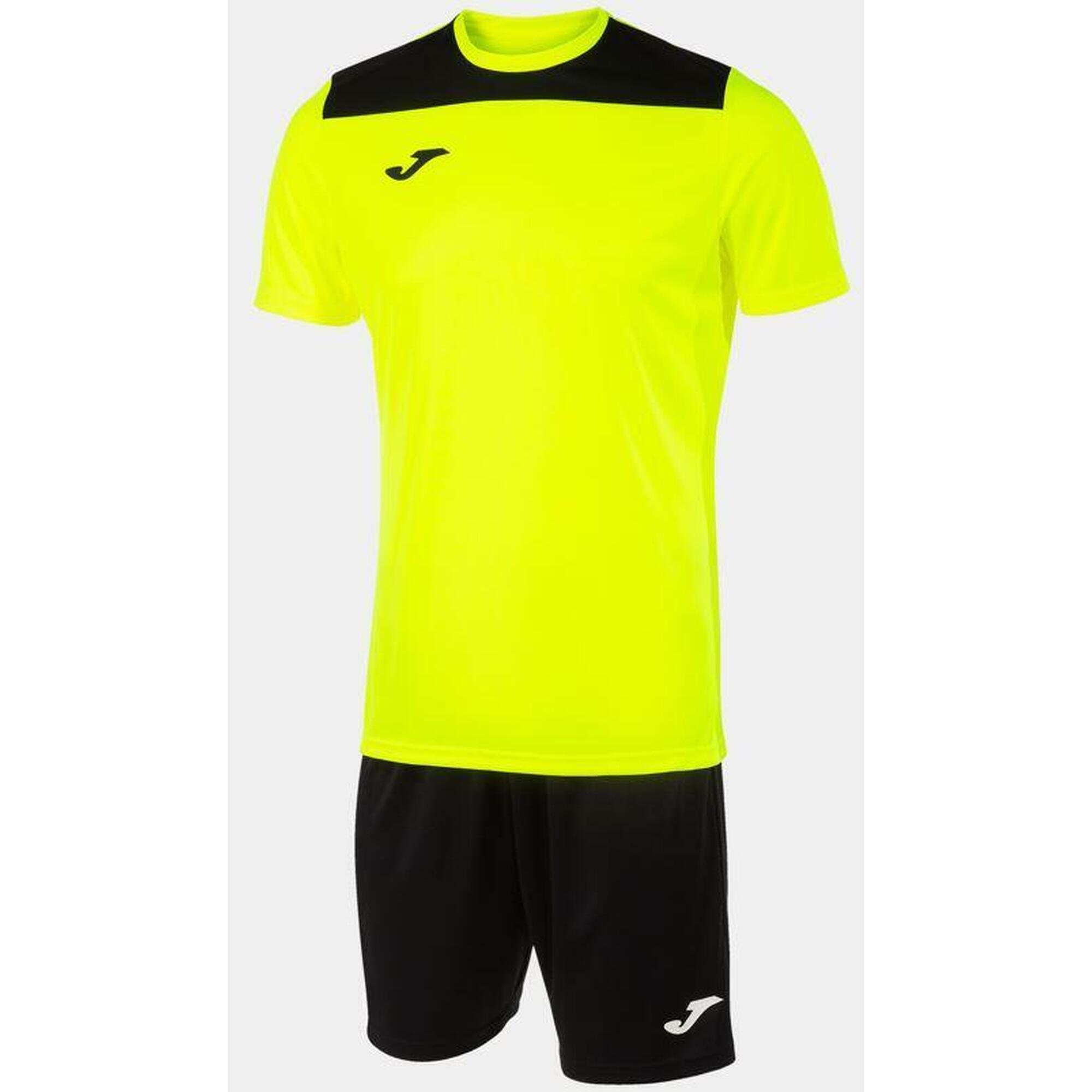 Joma Phoenix II Sportset Fluor Yellow/Black 4xs - Junior Football
