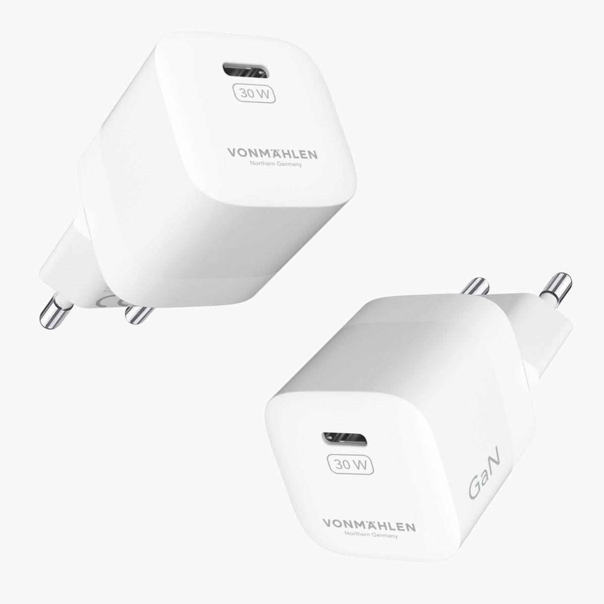 Carregador Vonmaehlen Unity GaN 30W 3/6