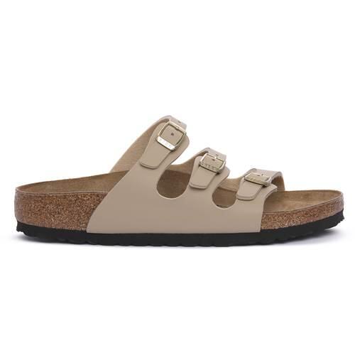 Sandalias Planas Mujer Birkenstock Florida Beige 2/5